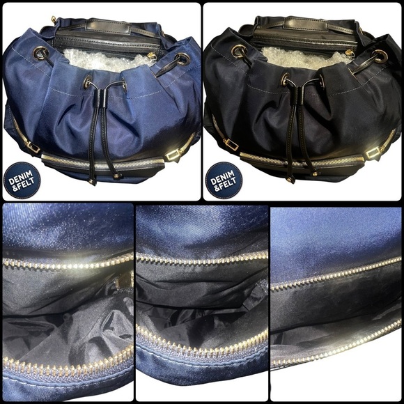 Michael Kors Dark Navy Blue Unisex Mott Large Nylon Baby Diaper Backpack | EUC? main image 16